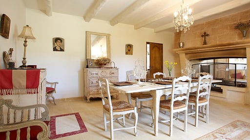 Villa Borie Zona de comedor