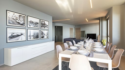 Villa Borromeo Dining area