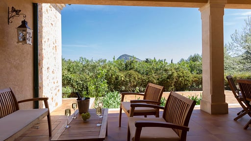 Villa Bosch Terrasse/Veranda