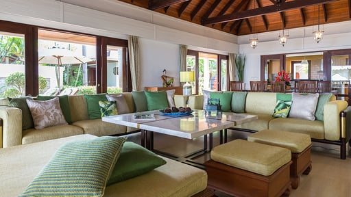 Villa Bougainvillea Samui Living room