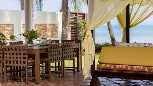 Villa Bougainvillea Samui Dining area