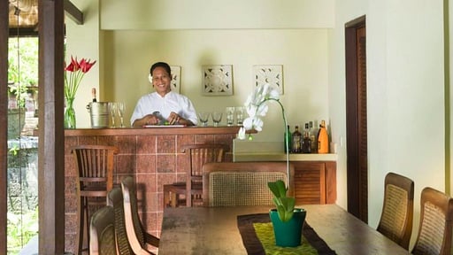 Villa Bougainvillea Indoor bar