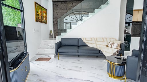 Villa Boujis Wohnbereich