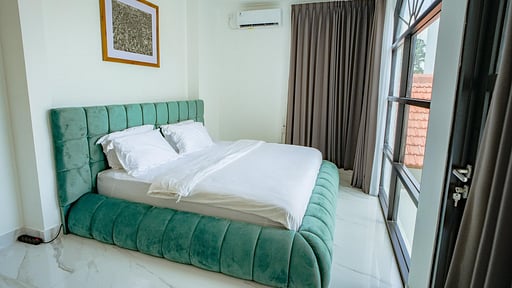 Villa Boujis Schlafzimmer 1