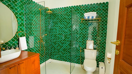 Villa Boujis Schlafzimmer 1
