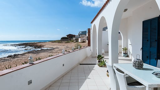 Villa Brezza Marina Terrasse/Veranda