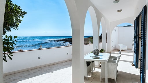 Villa Brezza Marina Terrasse/Veranda