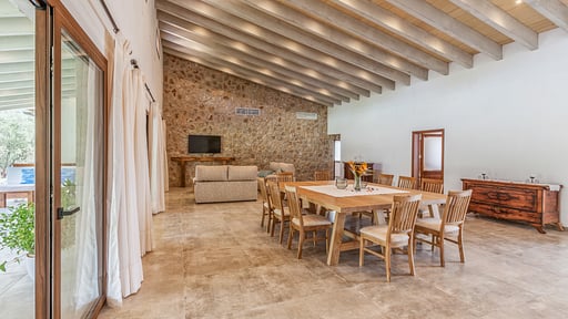 Villa Brisas Dining area