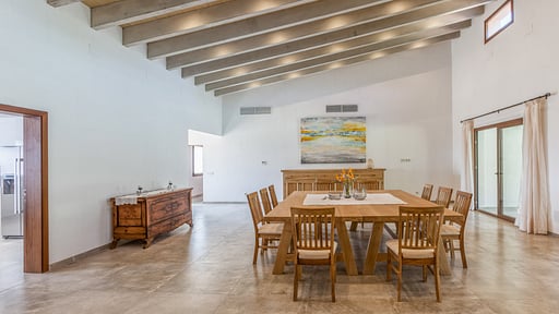 Villa Brisas Dining area