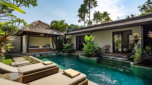 Villa Bugenvil Bumbak Piscine