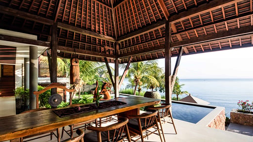 Villa Bukit Segara Zona de comedor