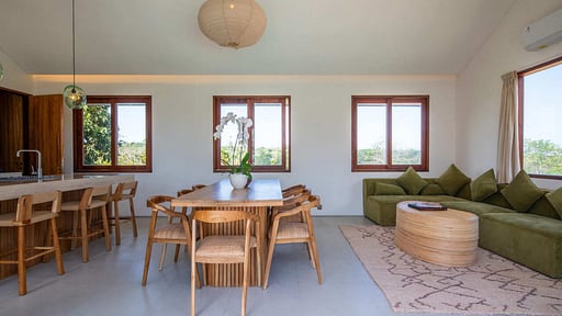 Villa Bumi Dining area