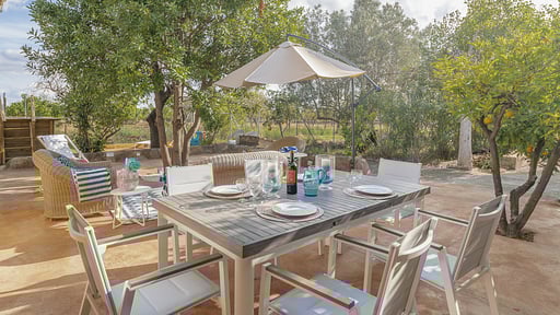 Villa Bunyola Tramuntana's Sun Terrasse/Veranda