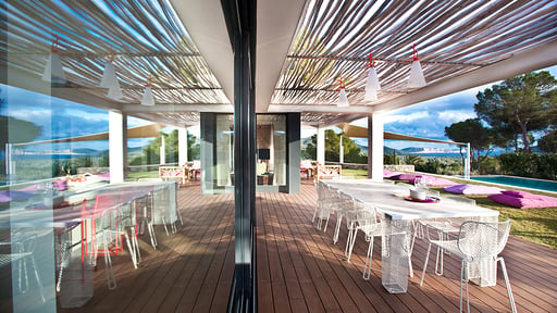 Villa C’anouch Dining area