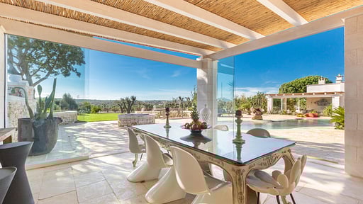 Villa Ca' della Roccia Terrasse/Veranda