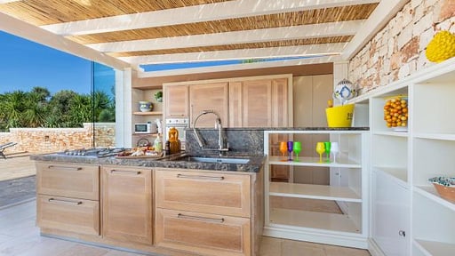 Villa Ca' della Roccia Küche