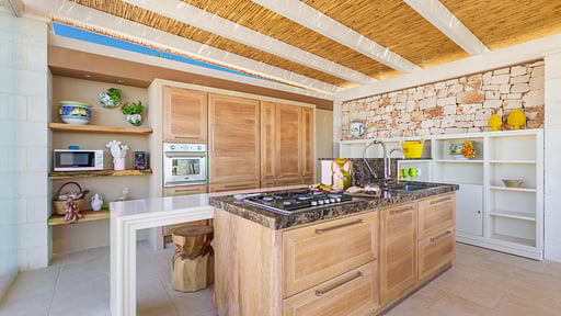 Villa Ca' della Roccia Küche