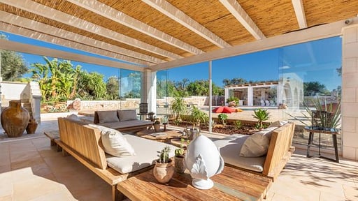 Villa Ca' della Roccia Terrasse/Veranda