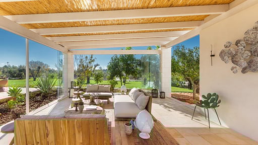 Villa Ca' della Roccia Terrasse/Veranda