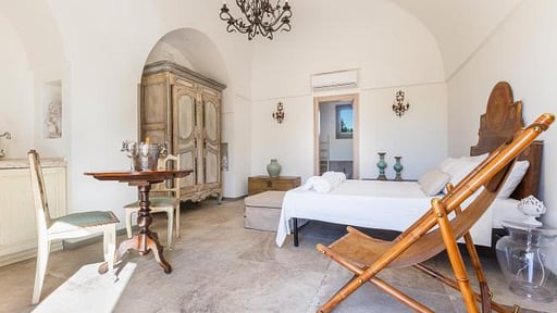 Villa Ca' della Roccia Schlafzimmer 1