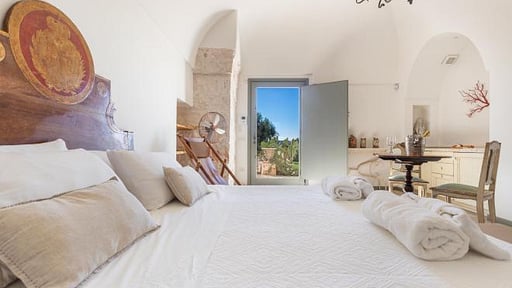 Villa Ca' della Roccia Schlafzimmer 1