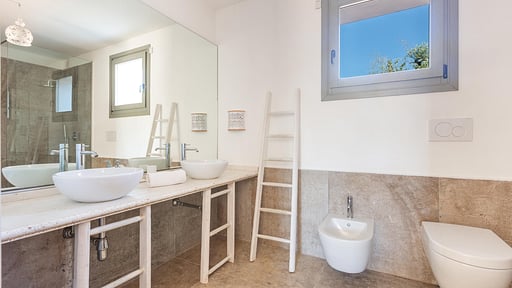 Villa Ca' della Roccia Schlafzimmer 1