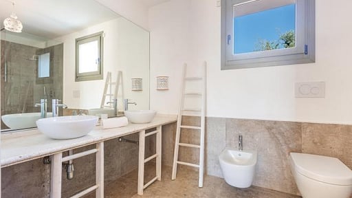 Villa Ca' della Roccia Schlafzimmer 1