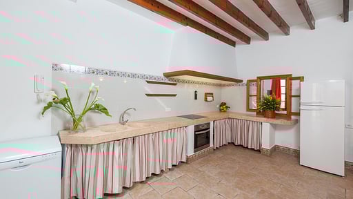 Villa Ca Na Blanca Küche