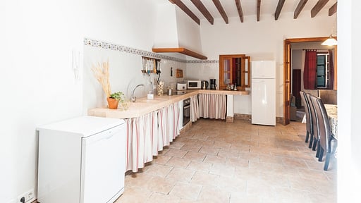 Villa Ca Na Blanca Küche