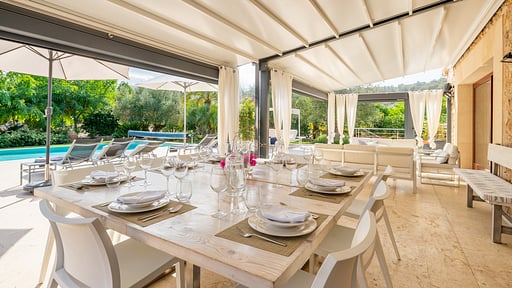 Villa Ca Na Cati Dining area