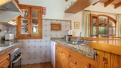 Villa Ca Na Milagros Кухня