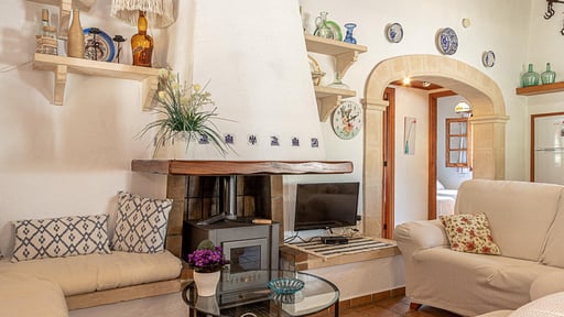 Villa Ca Na Milagros Гостиная