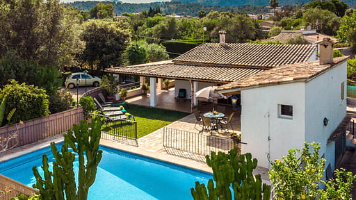 Villa Ca Na Milagros Фото с дрона