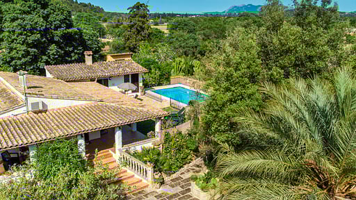 Villa Ca Na Milagros Фото с дрона