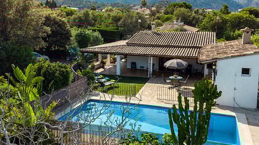 Villa Ca Na Milagros Фото с дрона