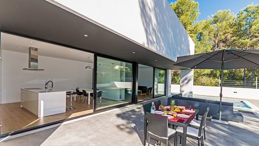 Villa Ca Na Rosa Bonaire Терраса/веранда