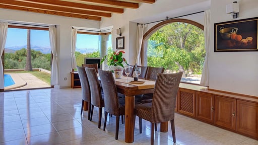 Villa Ca Na Xaneta Dining area