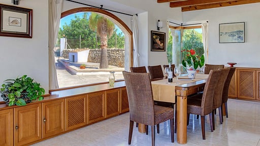 Villa Ca Na Xaneta Dining area