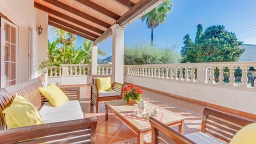 Villa Ca S´Anglès Terrasse