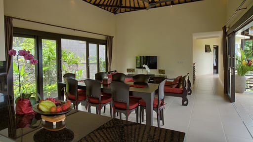 Villa Cahaya Selat Salle à manger