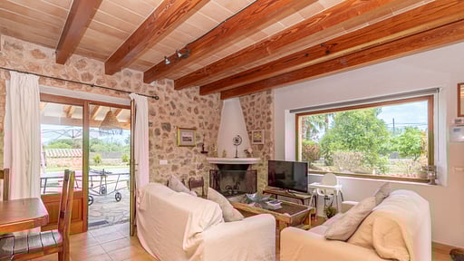 Villa Cal Beato Woonkamer