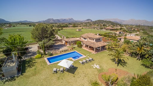 VILLA CAL MOLINER Drone pictures