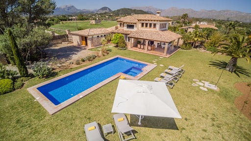 VILLA CAL MOLINER Drone pictures