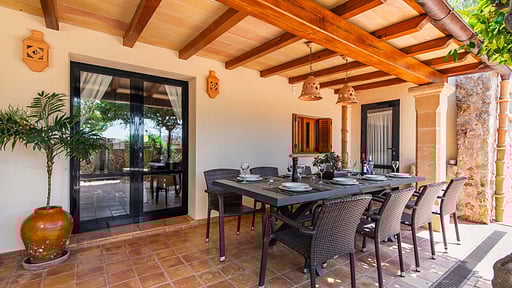 VILLA CAL MOLINER Terrace/Veranda