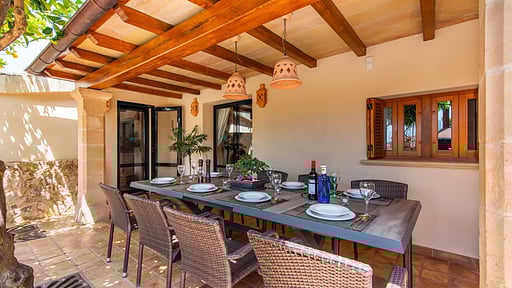 VILLA CAL MOLINER Terrace/Veranda