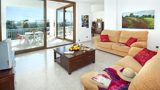 Villa Cala Dia Гостиная