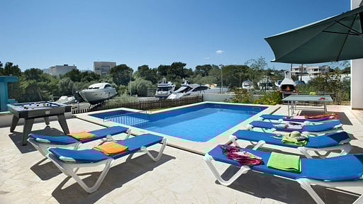 Villa Cala Dia Бассейн