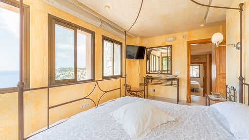 Villa Cala Llamp Schlafzimmer 5