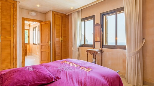 Villa Cala Llamp Schlafzimmer 1