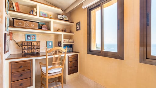 Villa Cala Llamp Medienraum